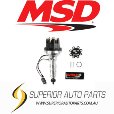 MSD Pro-Billet Cam Sync Distributor, Ford FE, Steel gear 2363