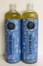 2 Bottles Woolzies Castor Oil 100 Pure Cold-Pressed Oil 16 fl oz Each