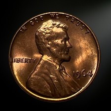 1964 P Philadelphia Lincoln Memorial Penny Brilliant Uncirculated Bu