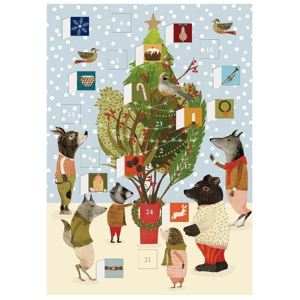 Roger la Borde Procession Advent Calendar Card  ACC 076