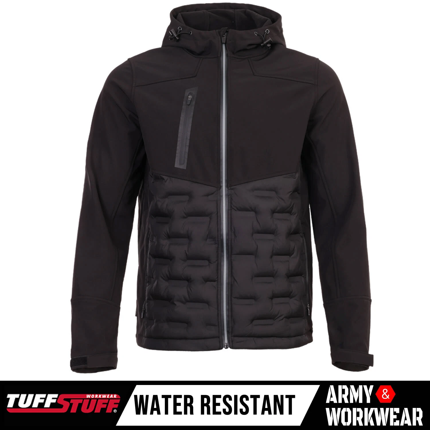 Tuffstuff Stratford Softshell Jacket Water Resistant, Breathable, Zip Pockets