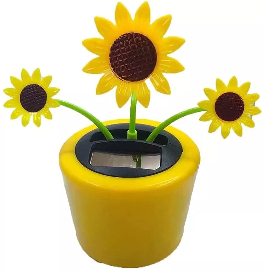 Solar powered sales moving toy
