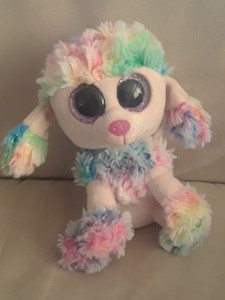 ty rainbow poodle