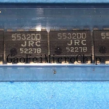 5PCS  5532DD NJM5532DD JRC5532DD DIP-8  DUAL OPERATIONAL AMPLIFIER IC CHIP