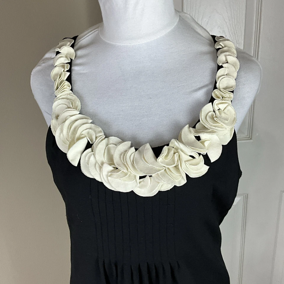 eci new york Vestido Mujer Negro Sin Mangas Talla 10 Foto 2 de 4