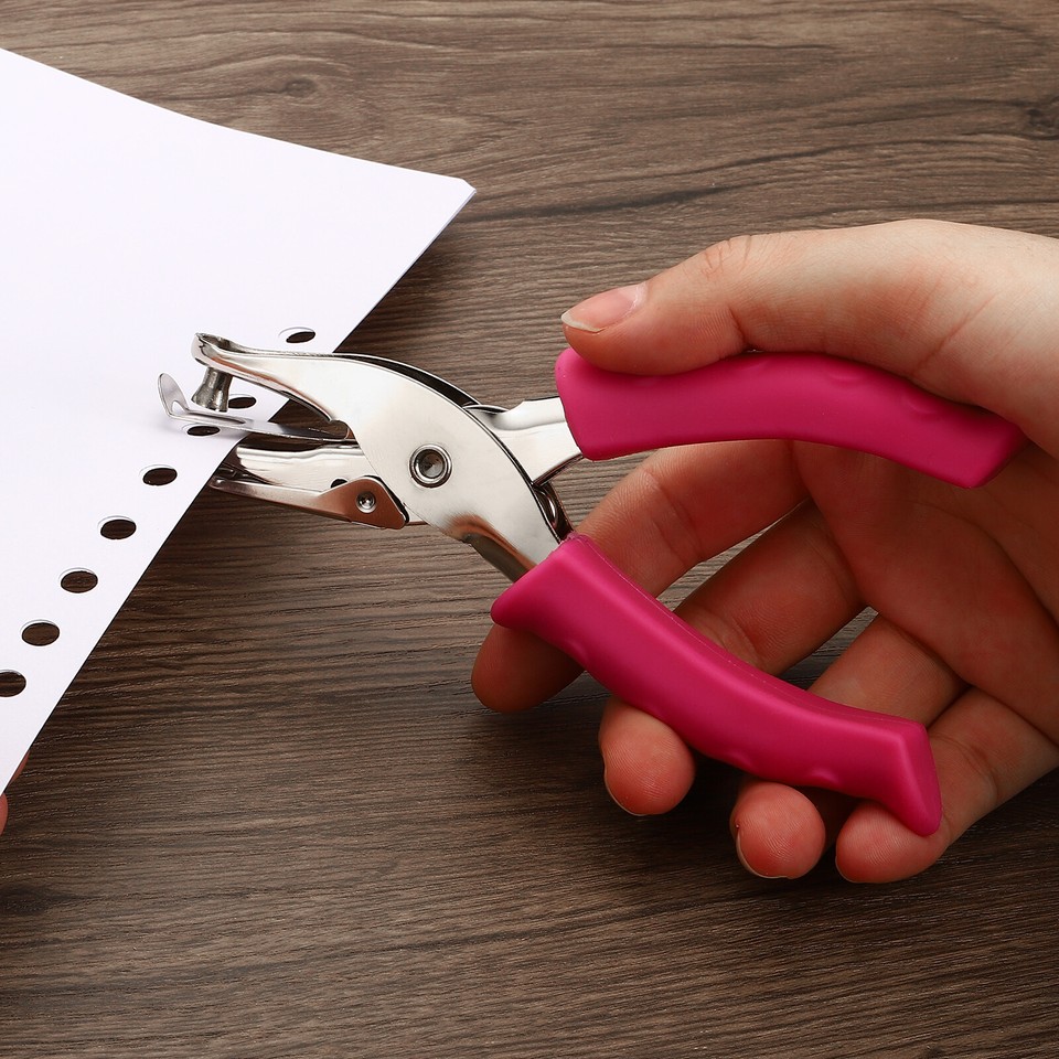 3 Handlocher Aus Metall – Mit Herz, Stern & Kreis Für Papier, Karten & Bastelprojekte