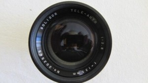 Vintage SOLIGOR TELE - AUTO 1:2.8 f=135mm Lens M42 Pentax Mount. No.302565