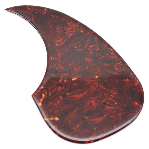 Thickening Acoustic Guitar Pickguard for Most Martin Style Guitar Red Tortoise