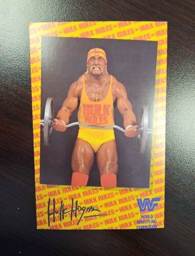 1988 WWF Hulk Hogan Workout POSTCARD WRESTLING WWE Vtg Unused Fast Shipping  - 第 1/17 張圖片