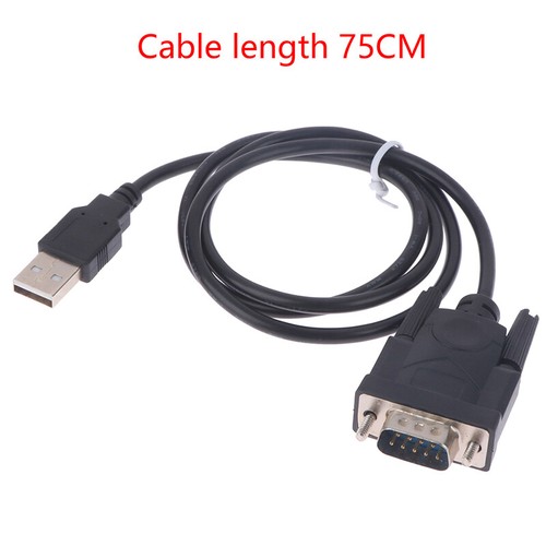 1Pc USB RS232 to DB 9-Pin Male Cable Adapter Converter Supports Win7-10 Syste-mx