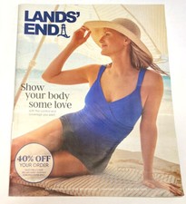 Lands' End Clothing Women Fashion 2023 Catalog Summer Swimsuit Bathing Suit