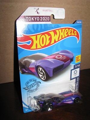 Hot Wheels 2020 #156 Olympic Games Tokyo 2020 #7 SKY DOME Purple Basketball