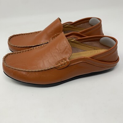 Go Tour Mens Driving Shoes Slippers 50/13US Supple Leather  display picture 1