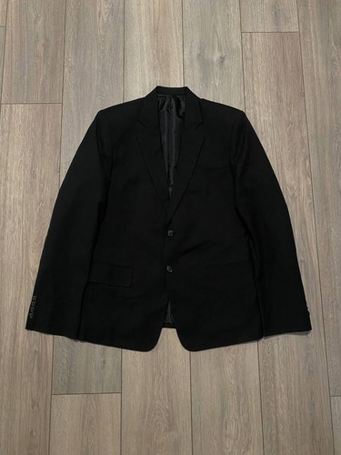Brioni, Giacca Avant Garde Streetwear Vintage Brioni Blazer Nero Forma