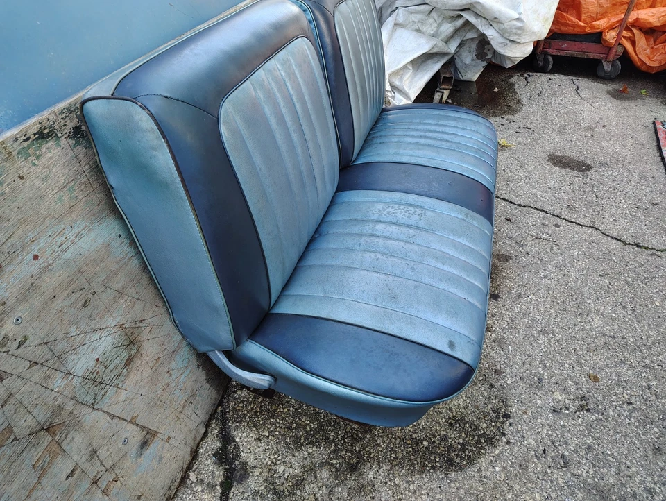 Pontiac Catalina Bonneville 1965-68 Buick Chevy Oldsmobile carrocería B asiento de banco Foto 4 de 4