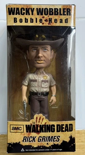 Funko Wacky Wobbler: The Walking Dead Rick Grimes Collectible Figure