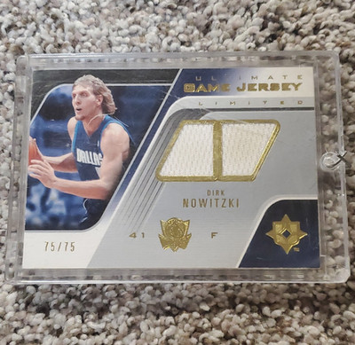 Upper Deck 2004-05 Ultimate Collection Dirk Nowitzki UGJ-DN Jersey 75/75