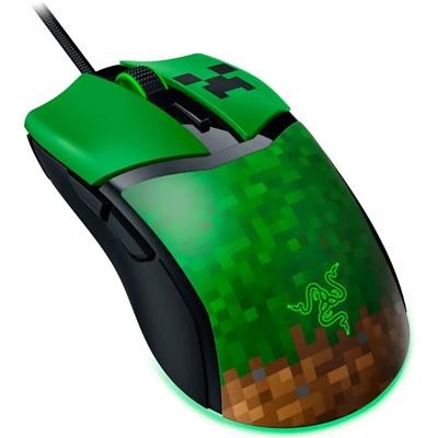 Razer Cobra Minecraft Ed. Gaming Maus USB/8500Dpi/6 Tasten