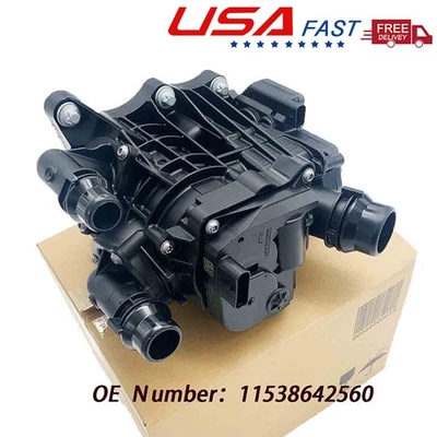 11538642560 Engine Coolant Thermostat For BMW G20 G30 330 530 X1 X3 Z4 B48D 2.0L - Bild 1 von 4