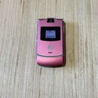 Motorola Razr V3 Pink Cingular w/Charger Turns On“Untested” Buy As Is Read Below