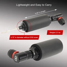 ™ MTB Puncture Repair Kit | Tire Plug Strips and Inflator Canister Storage | ...