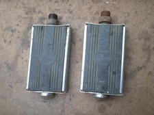 Raleigh retro traditional vintage bicycle bike BLACK pedals USED SPARES REPAIR