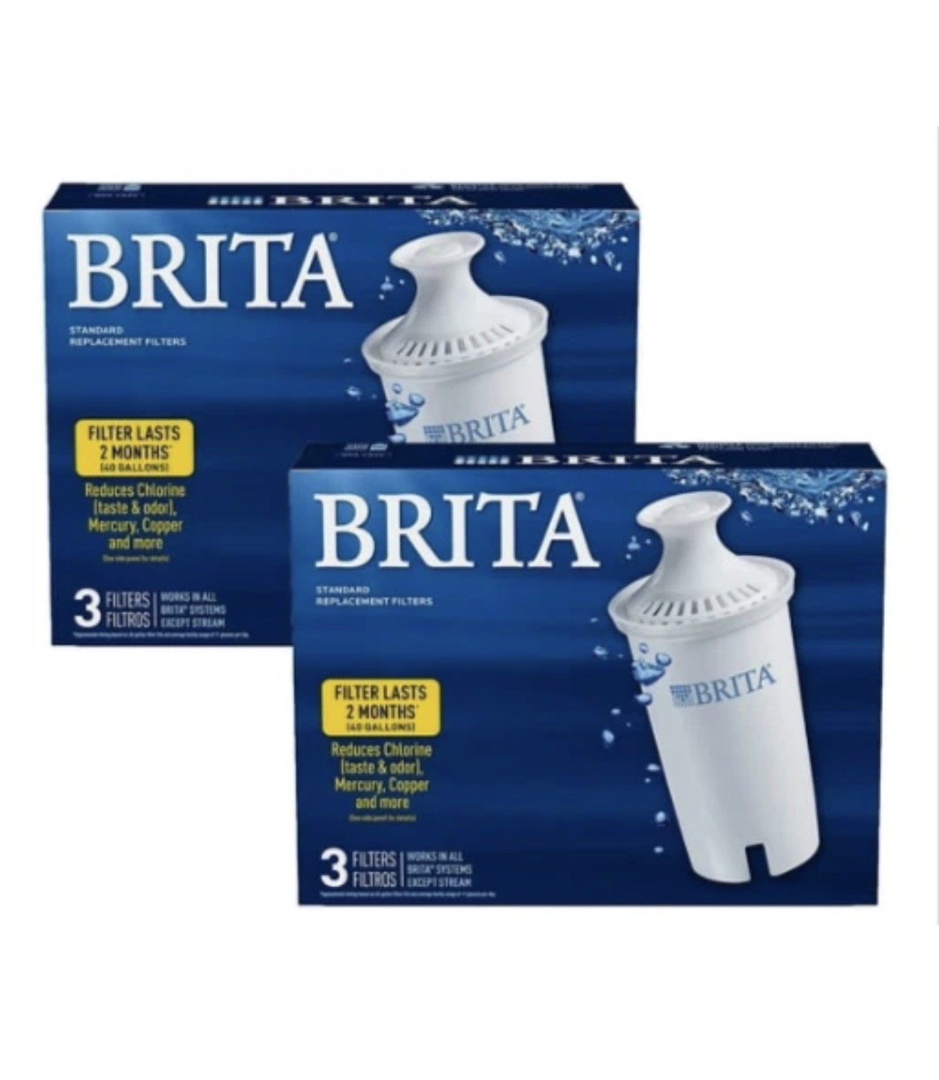 S  New In Box 2 Packs Of 3 (6)