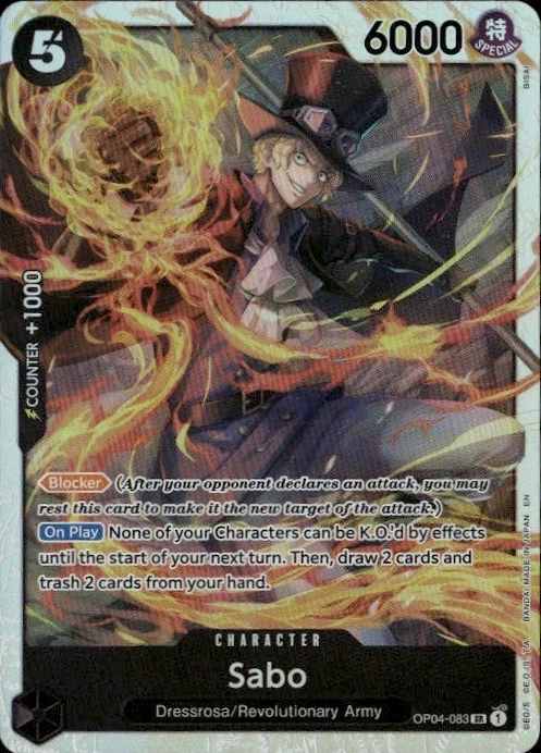 25+ Sabo OP04-083 Kingdoms of Intrigue for sale | Updated Oct 2026
