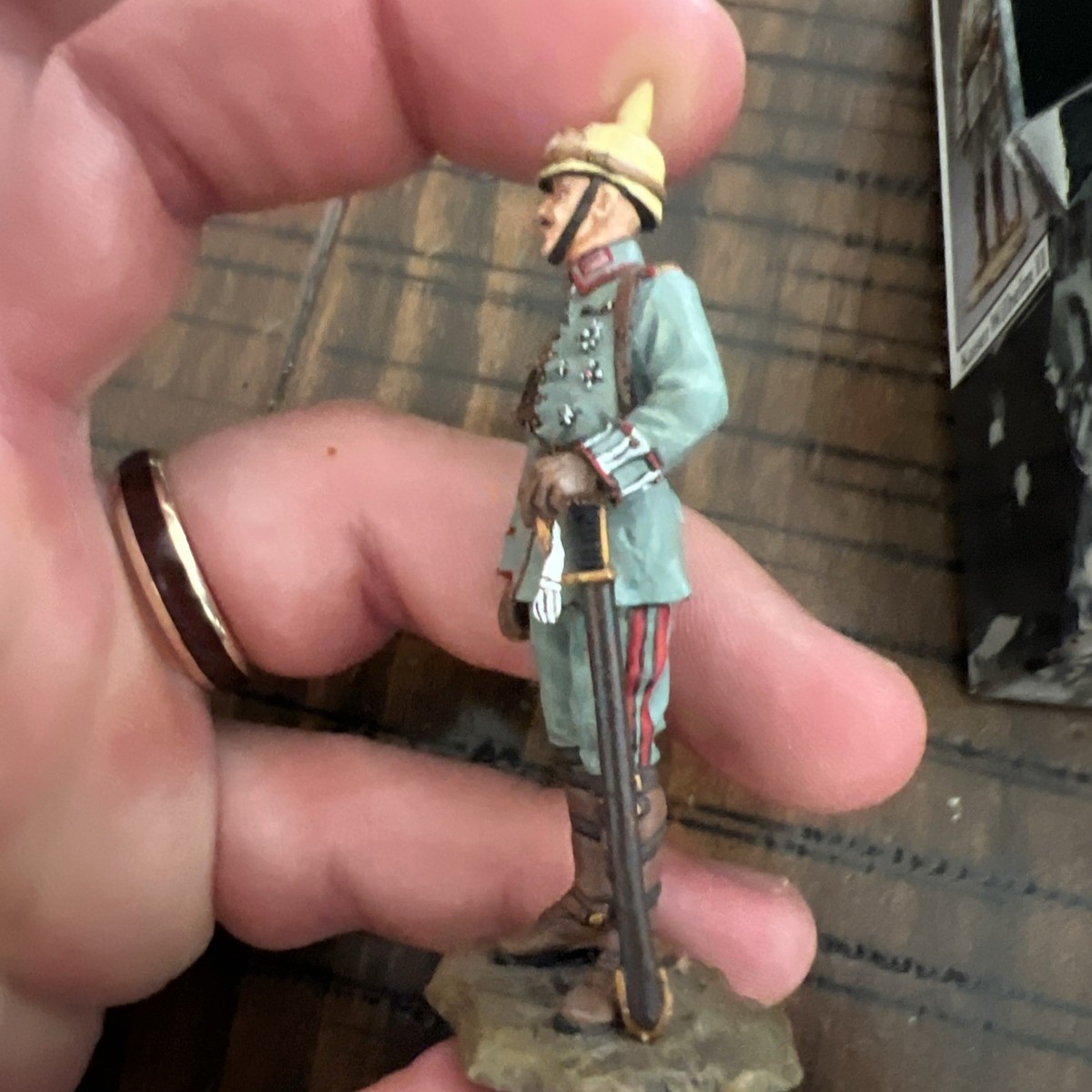King & Country K&C FW001 1914 WWI German Kaiser Wilhelm II Figure