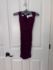 Windsor Always Effortless Halter Bodycon Mini Dress
