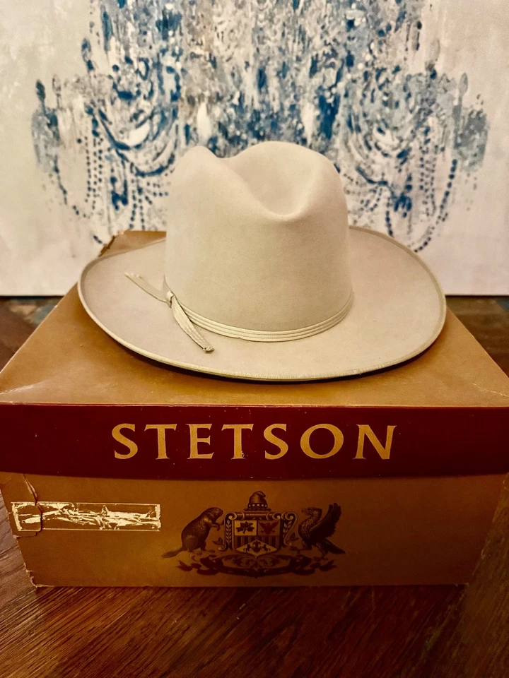 1950’s Stetson Open Road Cowboy Hat Size 7 1/8 - Image 2 of 4
