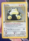 Pokemon Jungle 1st Edition Holo Snorlax 11/64 NM-LP