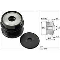 INA 535 0189 10 Generatorfreilauf FüR Peugeot Citroen Riemenscheibe