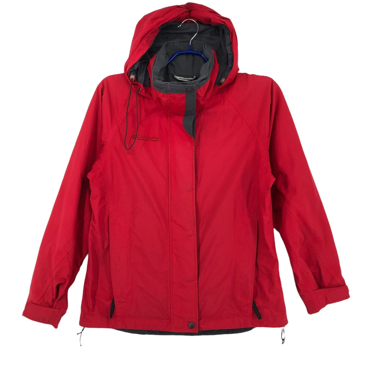 Veste Légère Columbia Pour Femme Taille M - Coupe Décontractée, Idéale Voile Et Tous Les Jours - Rouge