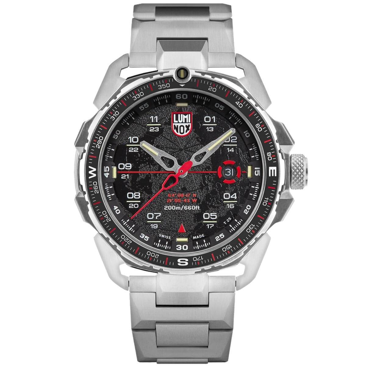 Luminox Men's Watch Ice-Sar Arctic 1200 Series Quartz Steel Bracelet 1202