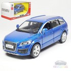 1/36 Audi Q7 V12 Model Car Alloy Diecast Toy Vehicle Collection Kids Gift Blue
