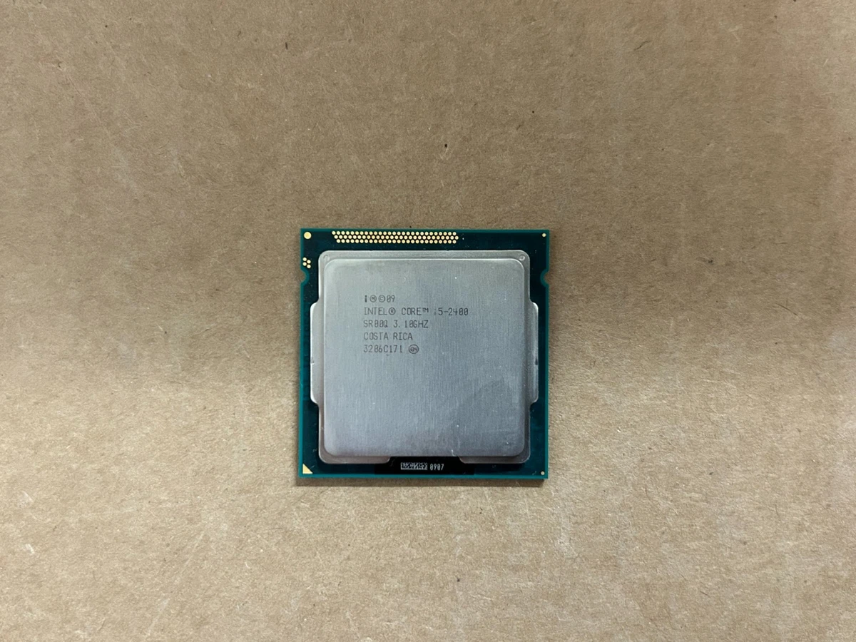 CPU Intel Core i5-2400 CPU SR5Y CPU Intel Core i5-2400 CPU SR5Y Amazon.com: Intel Core i5-2400