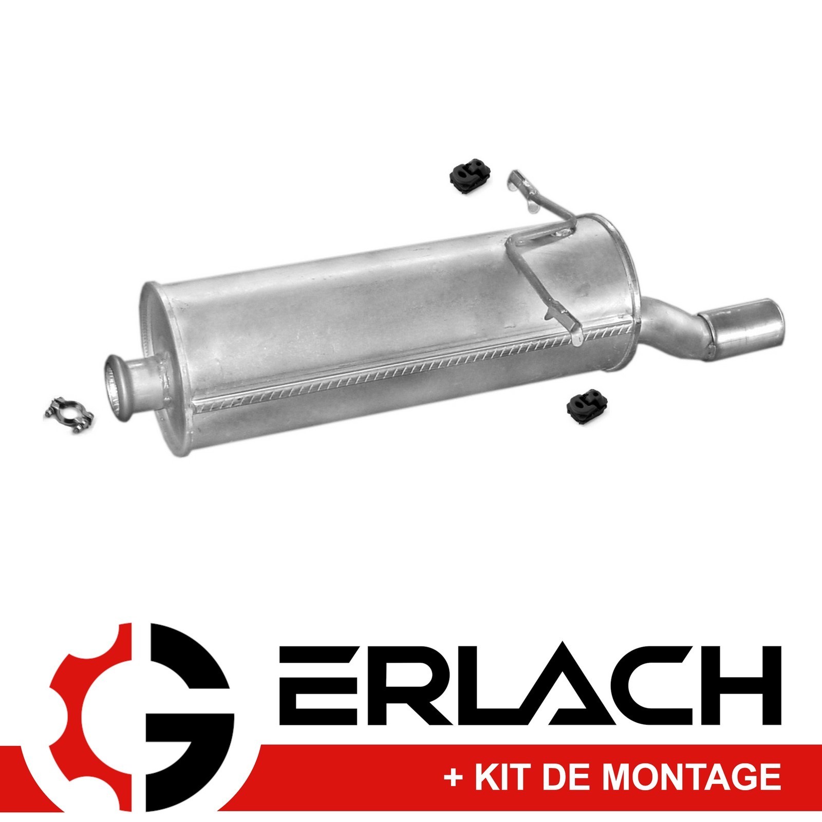 Silencieux arrière pour Citroën Xsara Picasso 1.6 et 2.0 HDi - Échappement acier modèle 657