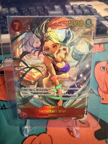 Nefeltari Vivi OP04-118 SEC Alt Art - One Piece TCG OP04 English - Pack Fresh