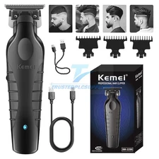 Kemei Professional Hair Clippers Trimmer Kit Men Cutting Machine Barber Salon
