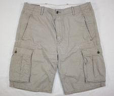 Levi's Shorts Men's 36 Cargo Twill Relaxed Fit 10.5" Inseam Beige