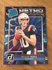 2024 Panini Donruss Rated Rookie Retro Drake Maye #16 (RC) Patriots QB Playoffs