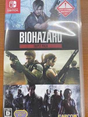Nintendo Switch Resident Evil Triple Pack From Japan (Used) (Good condition)