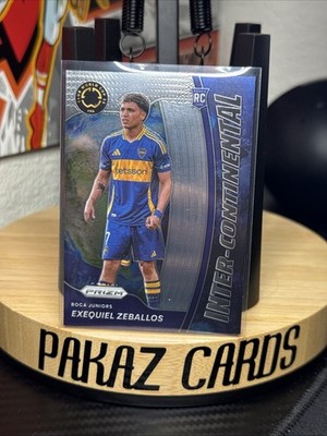 Panini Prizm World Cup Rookie Inter Continental Exequiel zeballos