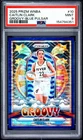 2025 Panini Prizm WNBA - Caitlin Clark Groovy Blue Pulsar Prizm /199 PSA 9