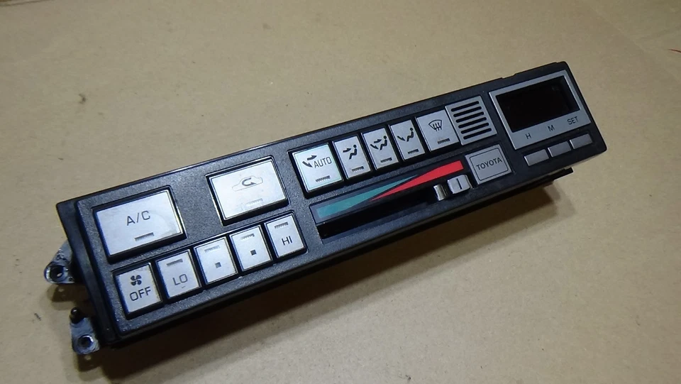 1986-1989 Toyota Celica GT AC Heater Climate Control Switch - Image 2 of 4