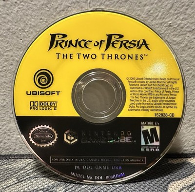 Prince of Persia: The Two Thrones (Nintendo GameCube, 2005) Disc Only Tested