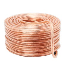 Alambre de cobre blando de alto voltaje con aislamiento de PVC - Cable de cable de tierra flexible
