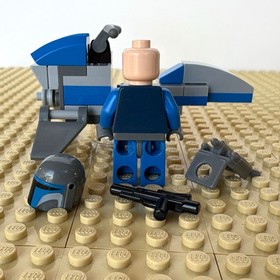 LEGO Star Wars Clone Wars: Mandalorian + Speeder Bike, BLASTER sw0296, 7914 2011