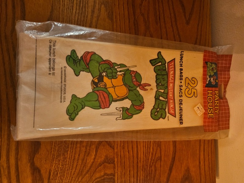 Teenage Mutant Ninja Turtles Lunch Bags